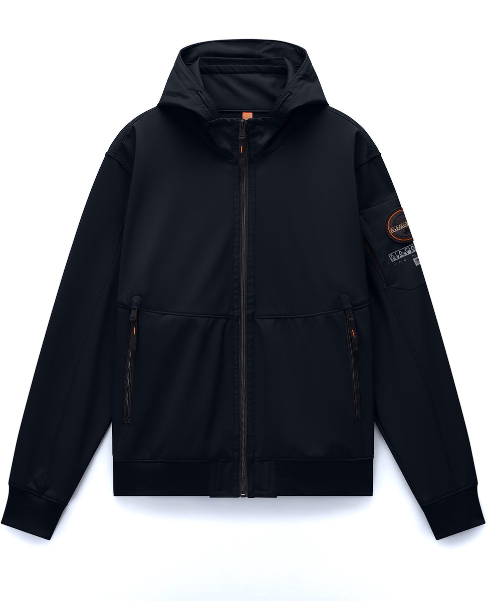 Napapijri Heren Jas zomer Jacket Melville Zwart