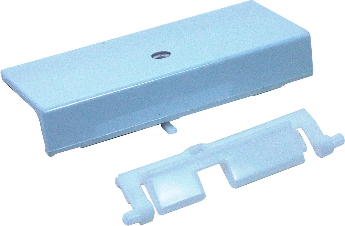 Vriesvak Deurgreep - Vriezer Handvat - Apparaat Reparatie - Origineel Onderdeel - 1 x 1 x 1 cm - Chroom
