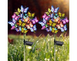 2 stuks Solar Tuinverlichting Buiten Waterdicht Decoratieve 