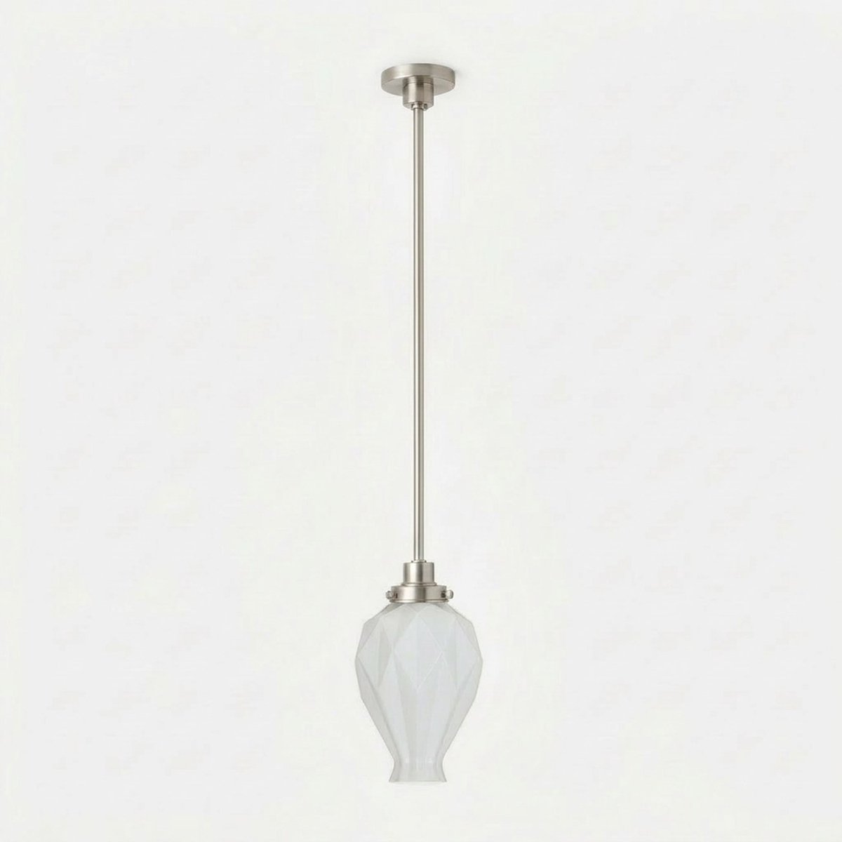 Coloured by Art Hanglamp Chicago 20's Matnikkel - Art Deco Trade