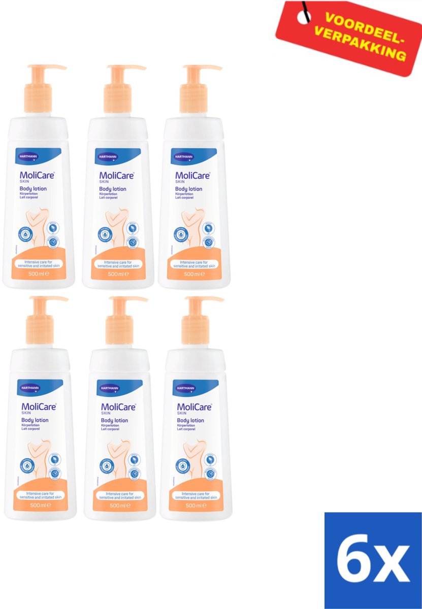 6x MoliCare® Skin Body Lotion (6x 500ml)