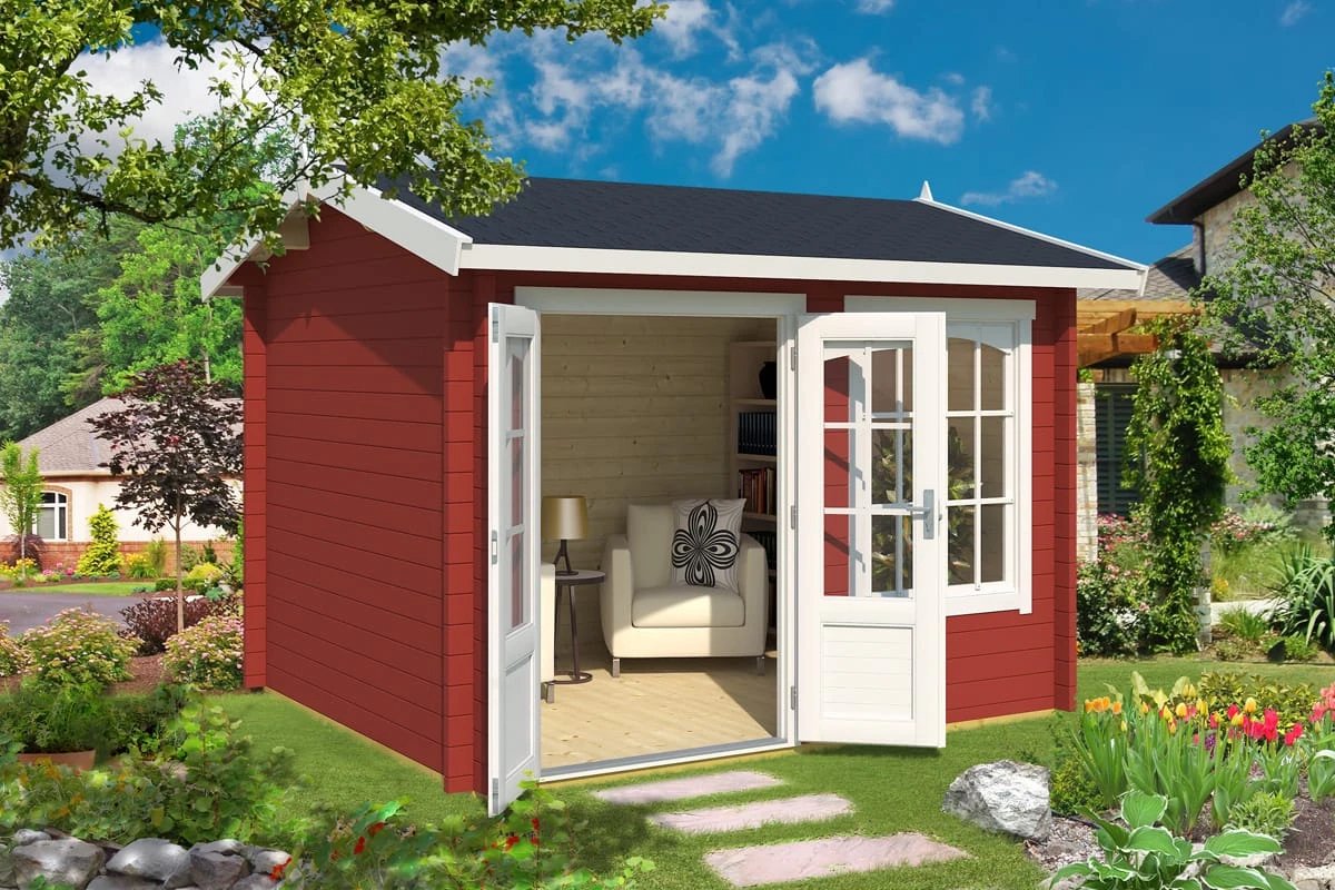 Tuinhuis Alex Swedenred 300 x 250 cm