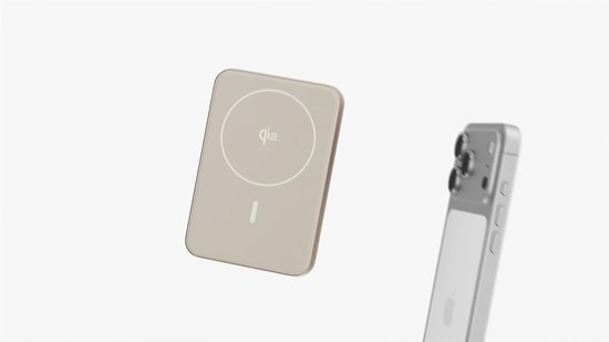 Fresh 'n Rebel Magnetische Powerbank 10000 mAh - MagSafe & Qi2 geschikt - Draadloze Powerbank iPhone & Android - USB-C - Berry Red