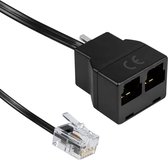 Nuvance P1 Splitter - Passief - Geschikt voor Homewizard - P1 Meter, Laadpaal, Energiemeter, Slimme Meter - RJ12 Poort