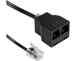 Nuvance P1 Splitter - Passief - Geschikt voor Homewizard - P1 Meter, Laadpaal, Energiemeter, Slimme Meter - RJ12 Poort