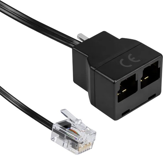 Nuvance P1 Splitter - Passief - Geschikt voor Homewizard - P1 Meter, Laadpaal, Energiemeter, Slimme Meter - RJ12 Poort