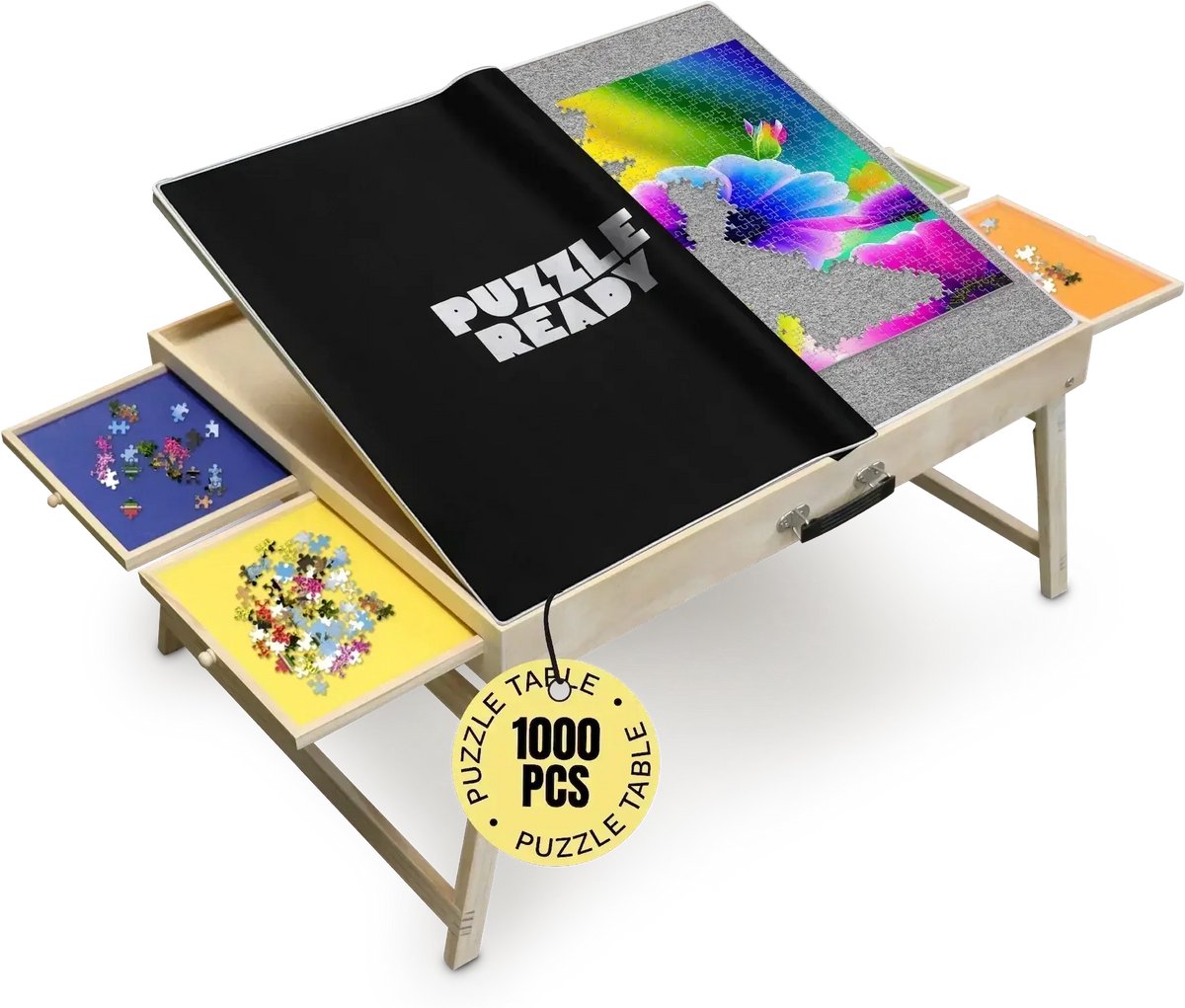 Puzzle Ready Puzzelbord met korte poten - 1000 stukjes