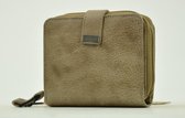 Bag2Bag Compact Portemonneetje Lima, Grey/Brownish