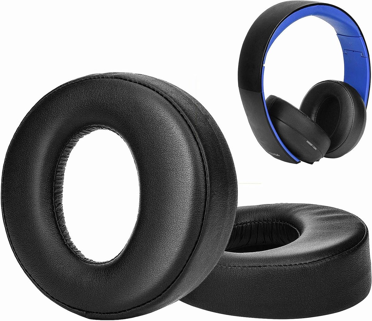 Earpads en Oorkussens voor Sony Gold Wireless Playstation PS4 Headset, Comfortabel en Duurzaam, Geschikt voor Model CECHYA-0083
