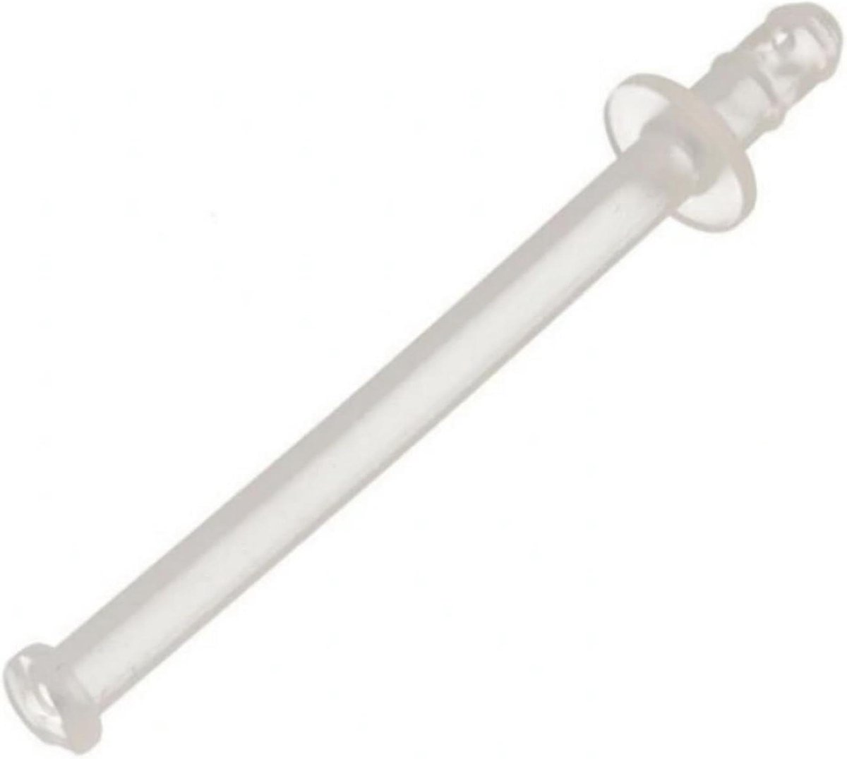 Melkreservoir Slang - Buis Reservoir - Melk Opschuimen - Specifiek Ontwerp - 12 cm - Transparant
