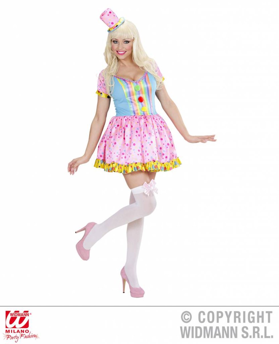 Clown Fantasy meisje - Maat M