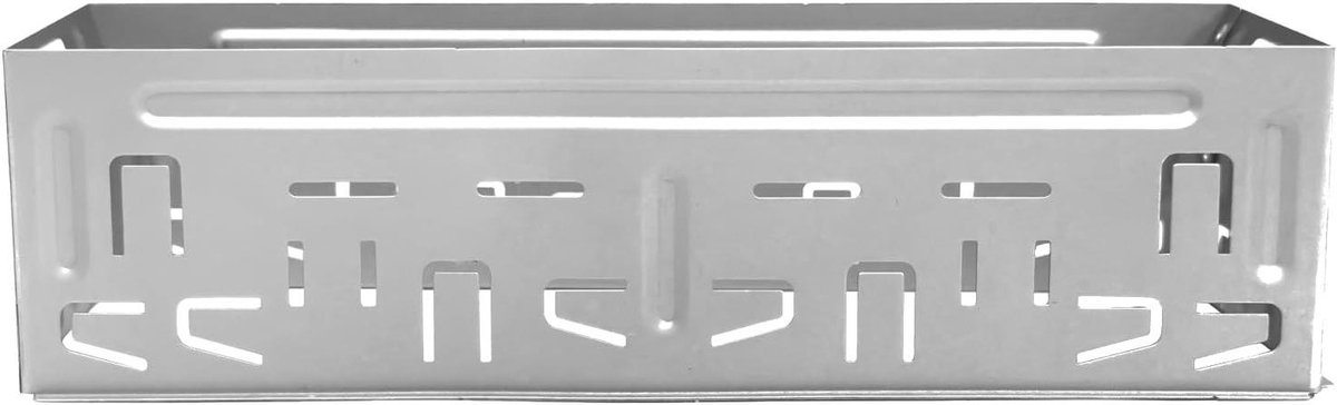 Inbouwframe Autoradio - Radio Frame - Autoradio Installeren - Specifiek voor UR90A - 19.9 x 11.4 x 6.2 cm - Zilver