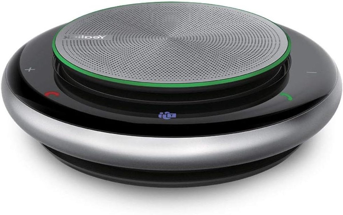 Congrescentrum Telefoon - Vergadertelefoon IP Telefoon - Zakelijke Communicatie - Ultra Compact - 320 Grams - Zwart