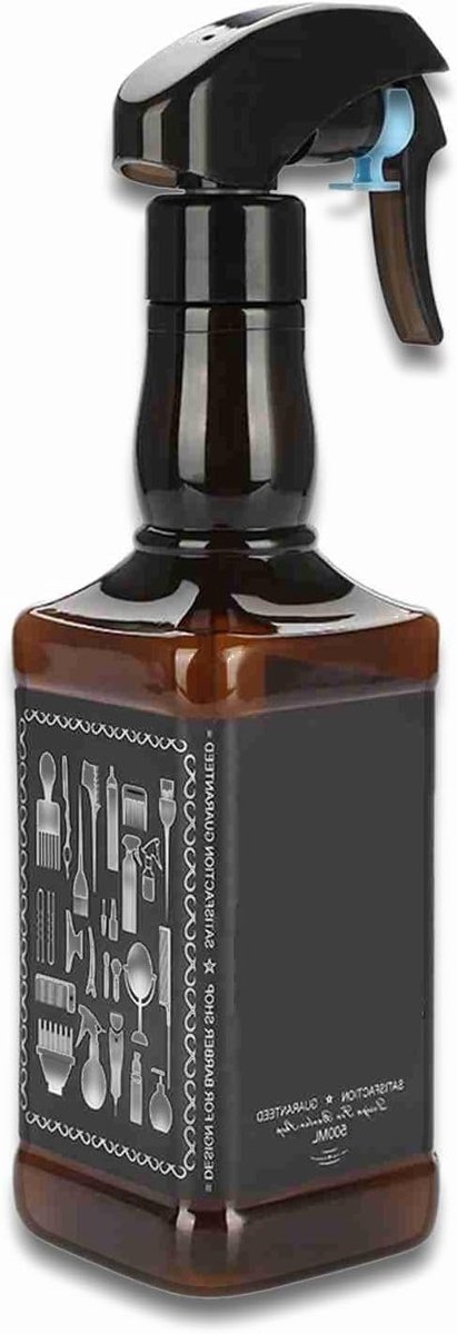 Professionele 500ml Sprayfles voor Kappers - Plastic Waterverstuiver voor Haarstyling en Salongebruik