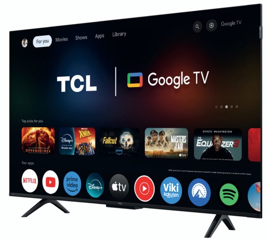 TCL 43P71K - 43 inch QLED TV - Dolby Atmos | bol