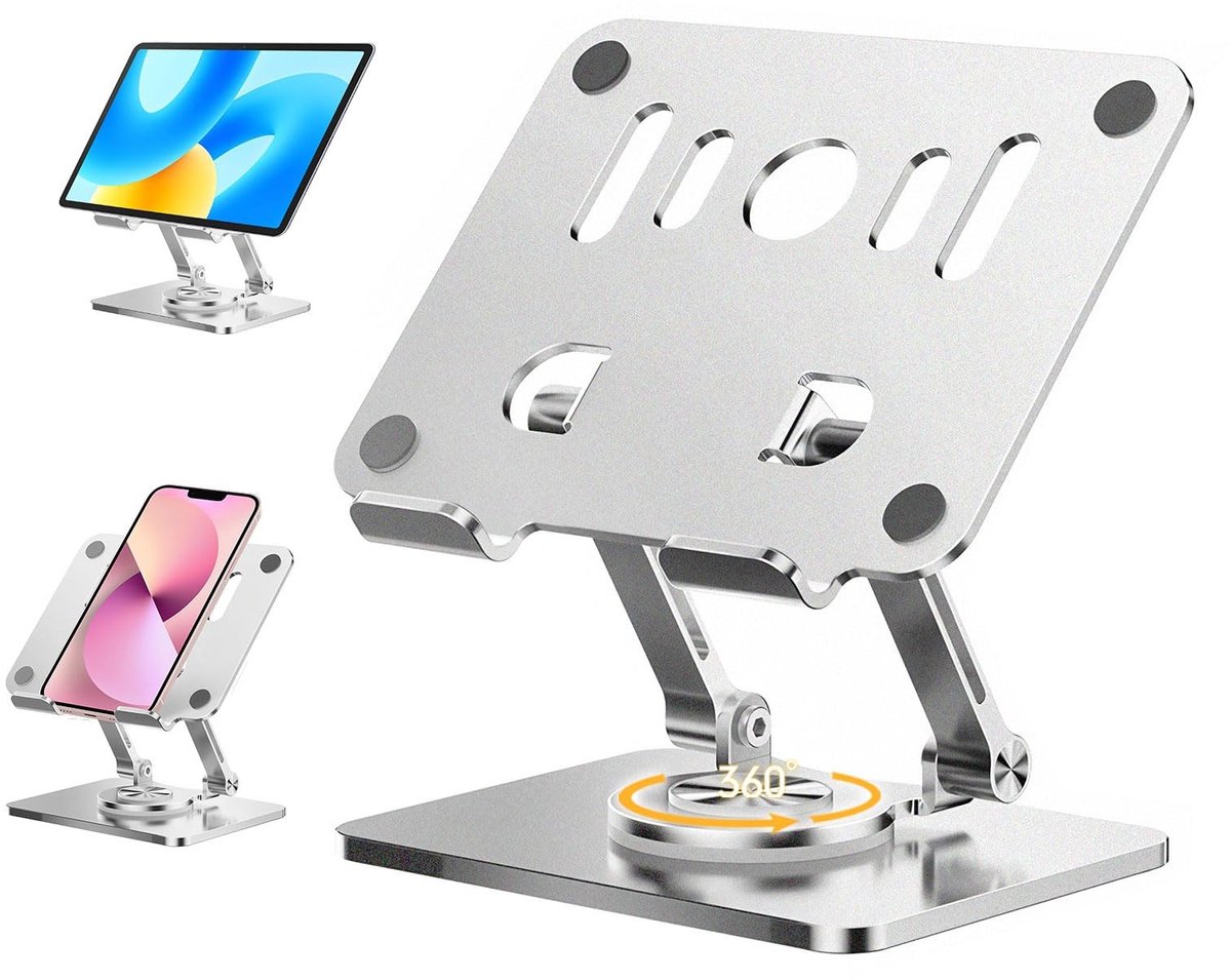 Store_9 - Tablet Stand - 360 graden rotatie - Verstelbaar en draagbaar - Geschikt voor iPad en tablets 4-12.9 inch - Modern design - Ideaal voor th...