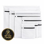 Navy Madden Lot de 7 sacs de lavage - Sacs de lavage avec fermeture éclair - Sacs de lavage pour le linge - Grand et petit sac de lavage - Filet de lavage