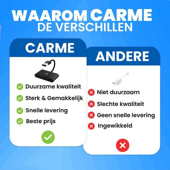 Sander Shop CarMe Luxe Carplay Dongle - Draadloos Carplay - Zwart - Alleen te gebruiken met ingebouwde Apple CarPlay en iPhone van Merkloos — afbeelding 5