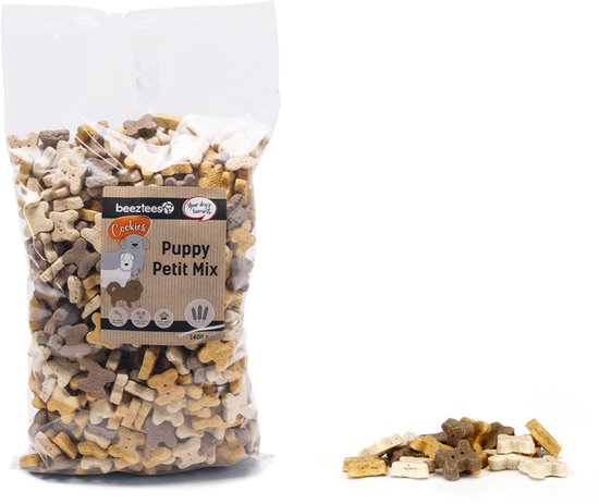 Beeztees Puppy Petit Mix - Hondensnack - Voordeel - 1400 gram