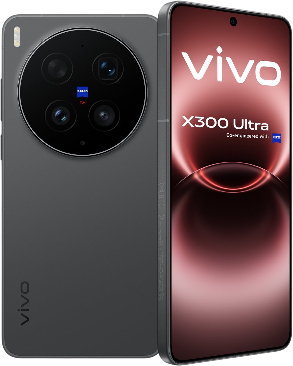 vivo X300 Ultra 16GB/1TB Zwart