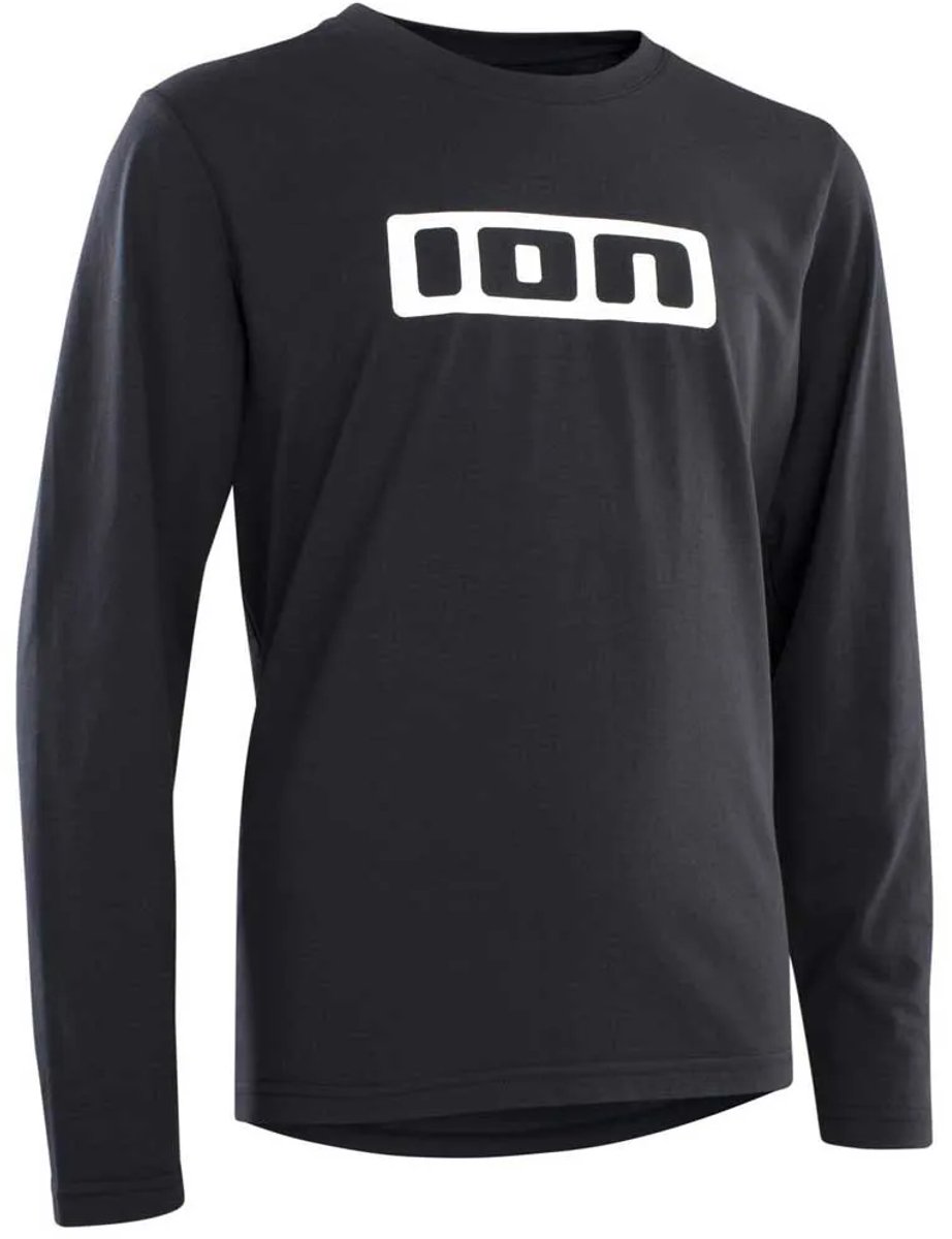 Ion Logo Dr Langarm Enduro Trui Zwart 10-12 Years Kinderen