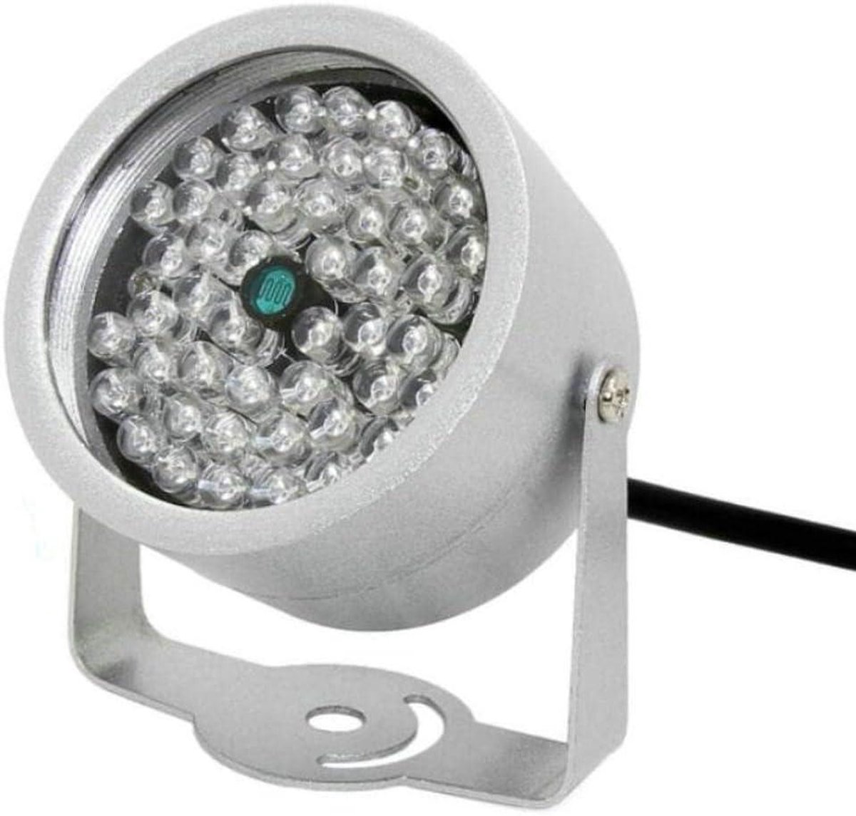 Infrarood Nachtzicht Lamp - IR Verlichting Camera - Beveiliging Verbeteren - 48 LED Array - 40 M Bereik - Zwart