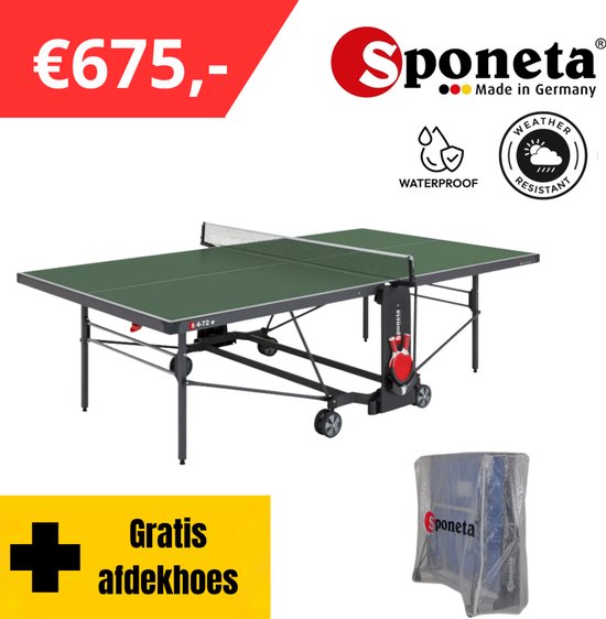 Sponeta Perfekt II – Filet De Ping-pong Stationnaire Avec Poteaux Métal – Compatible Table école