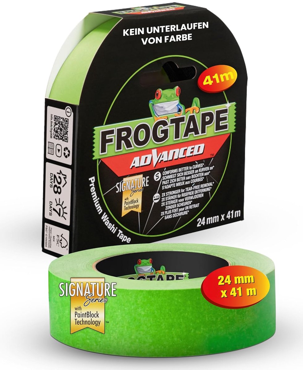 FrogTape Advanced 24mm - per rol