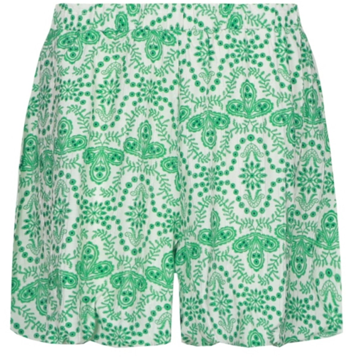 Fluresk Broek Lux Shorts 26zfof03 011774 Offwhite/vivid Green Dames Maat - W36