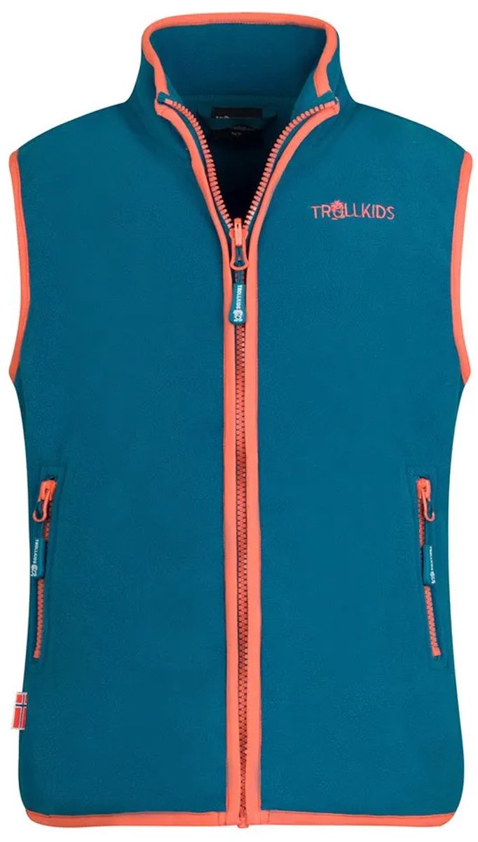 Trollkids Arendal Vest cm Kinderen Oranje