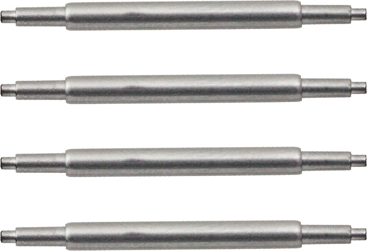 Watch Straps Spring Bars - Pinnen Lussen Links - Horloge Reparatie - Roestvrij Staal - 32 mm - Zilverkleurig