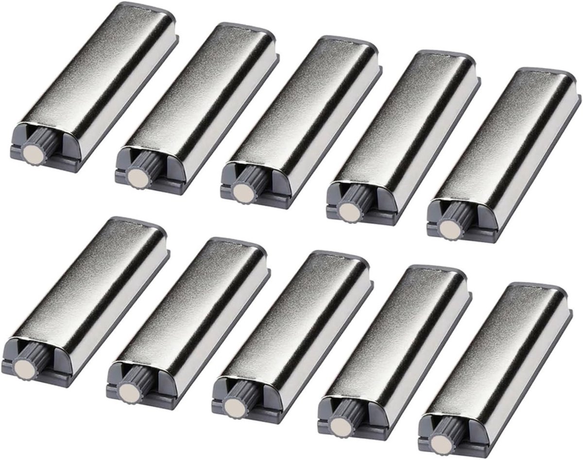 Automatische deurvangers voor keukenkasten, kastdeuren en kledingkasten - 10 stuks met schroefbevestiging
