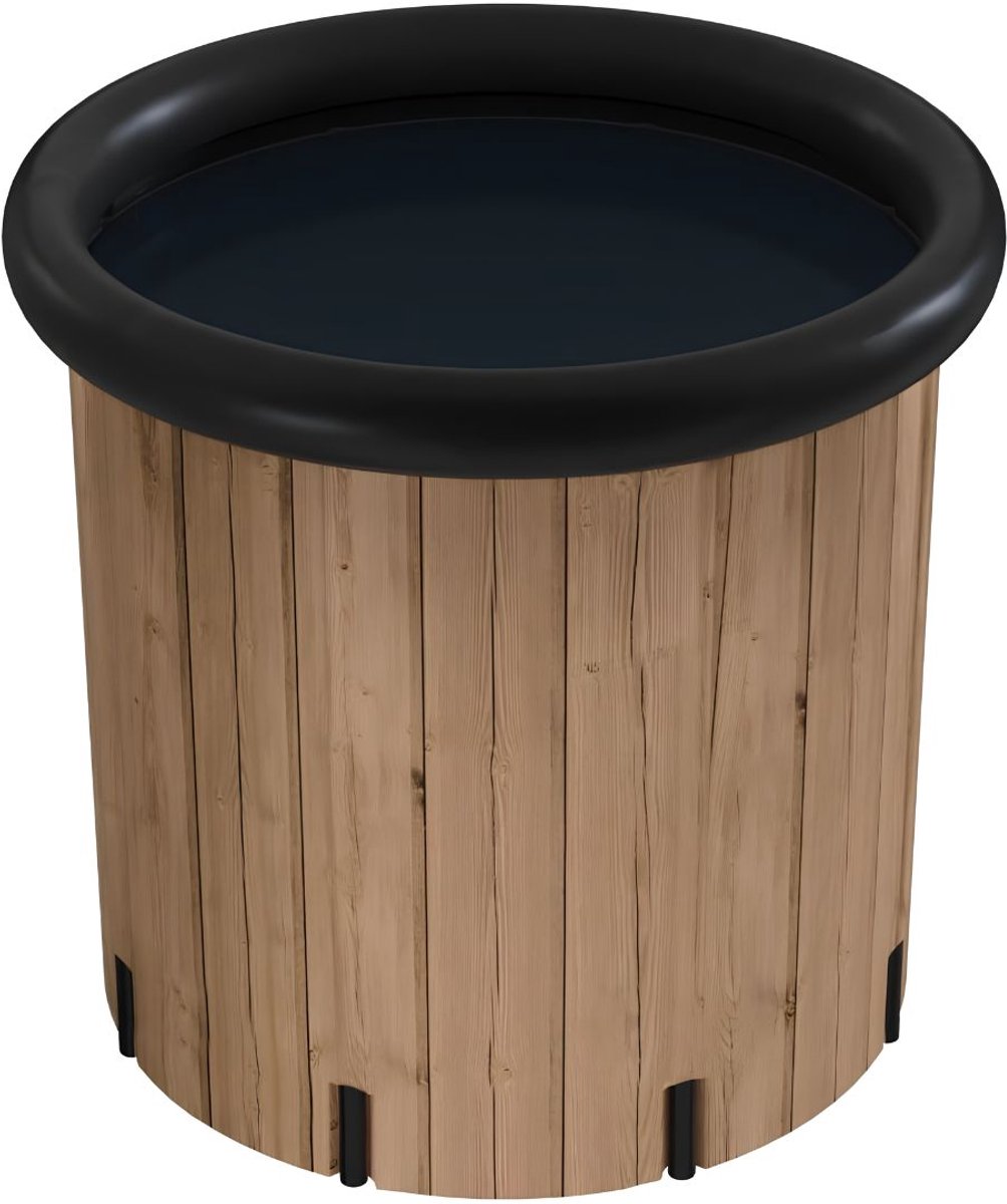 DnA® Jacuzzi Opblaasbaar - IJsbad - Opvouwbaar Bad - Volwassenen Zitbad - ‎80cm x 75cm x 75cm