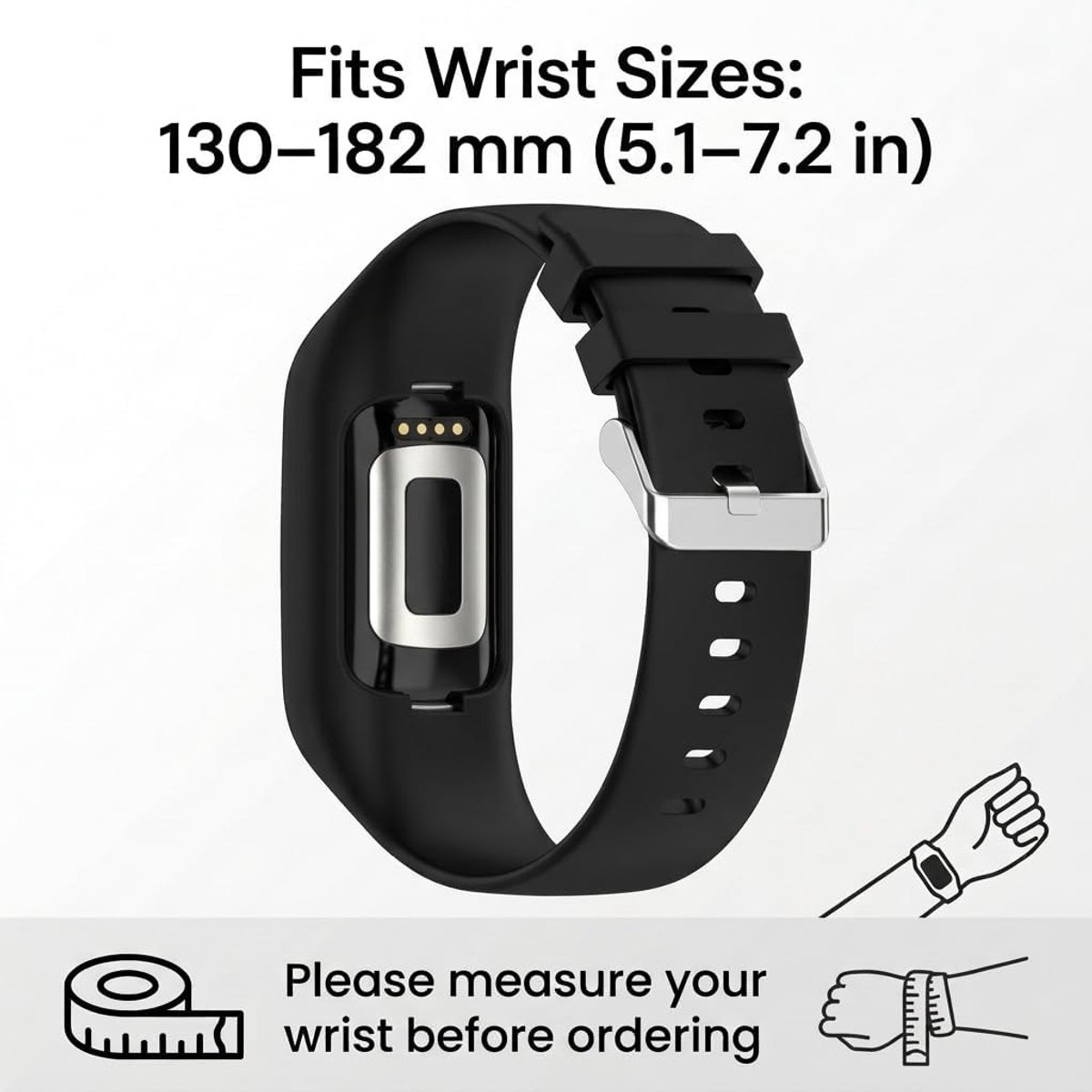Sportband Fitbit Charge - Siliconen polsband - Fitness Tracker - Beschermend ontwerp - Niet gespecificeerd - Niet gespecificeerd thumbnail 4