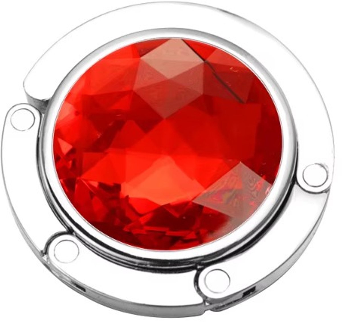 Go Go Gadget - Tassenhaak - Tassenhanger - Inklapbaar - Compact - Travel Size - Tafelhaak - 1 stuk - Rood
