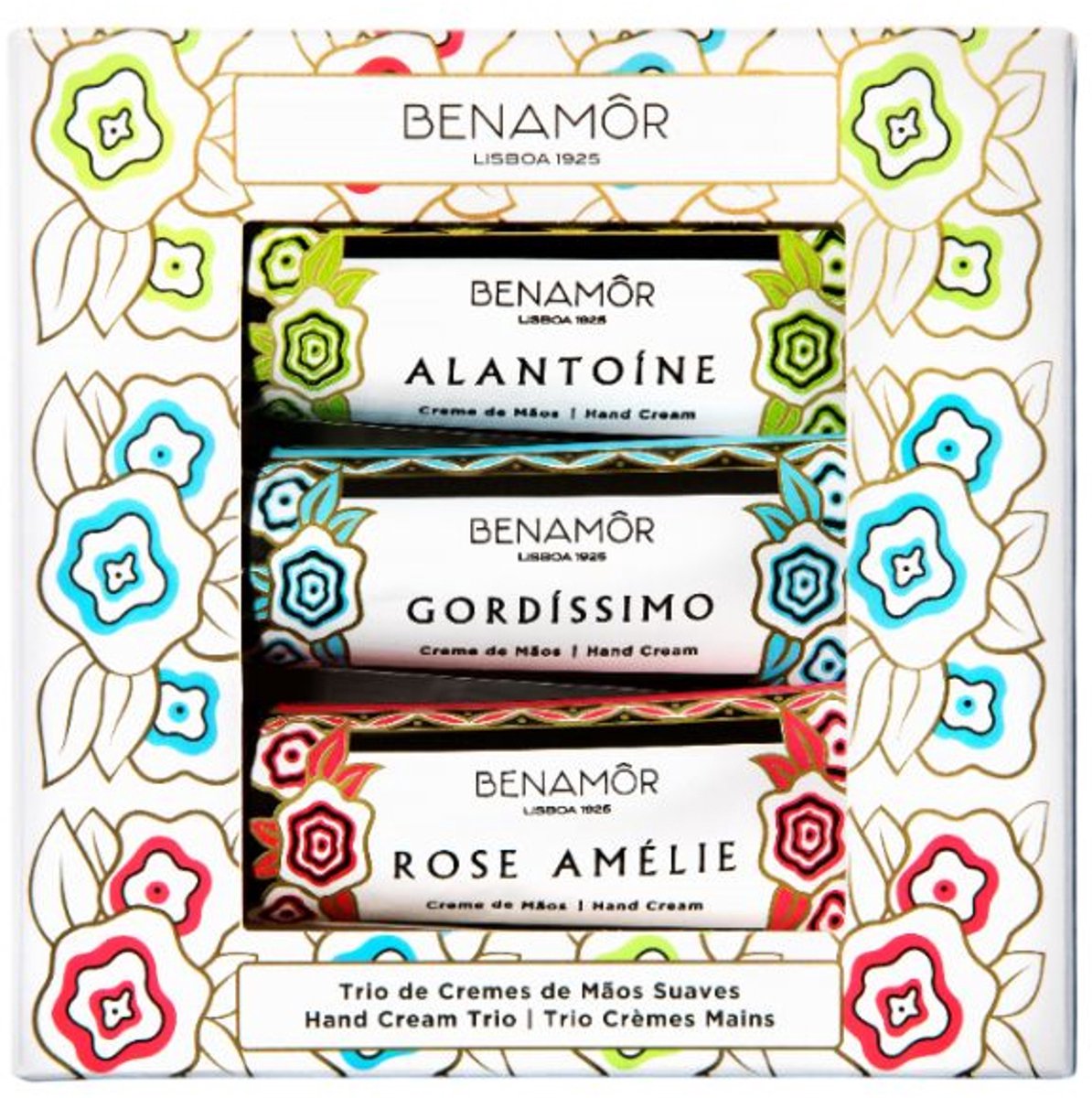Benamôr - Handcrème Set 3 x 30 ml - Alantoíne/Gordíssimo/Rose Amélie