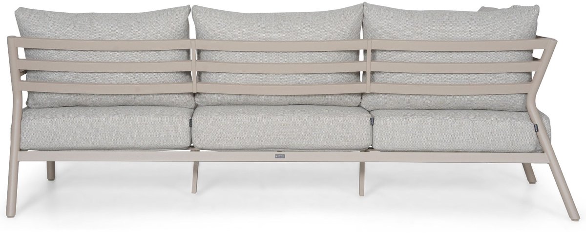 Hoek loungeset Aluminium Zand/Beige Lifestyle Garden Furniture Verano thumbnail 2