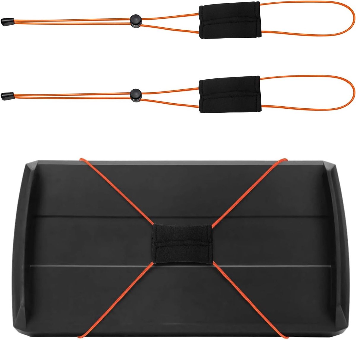 Verstelbare Beschermbanden voor Visvinders - 2 Stuks, Elastische Bungee voor Schadebescherming, Geschikt voor Fencing tot 18 Inch, Reisaccessoires voor Vissers