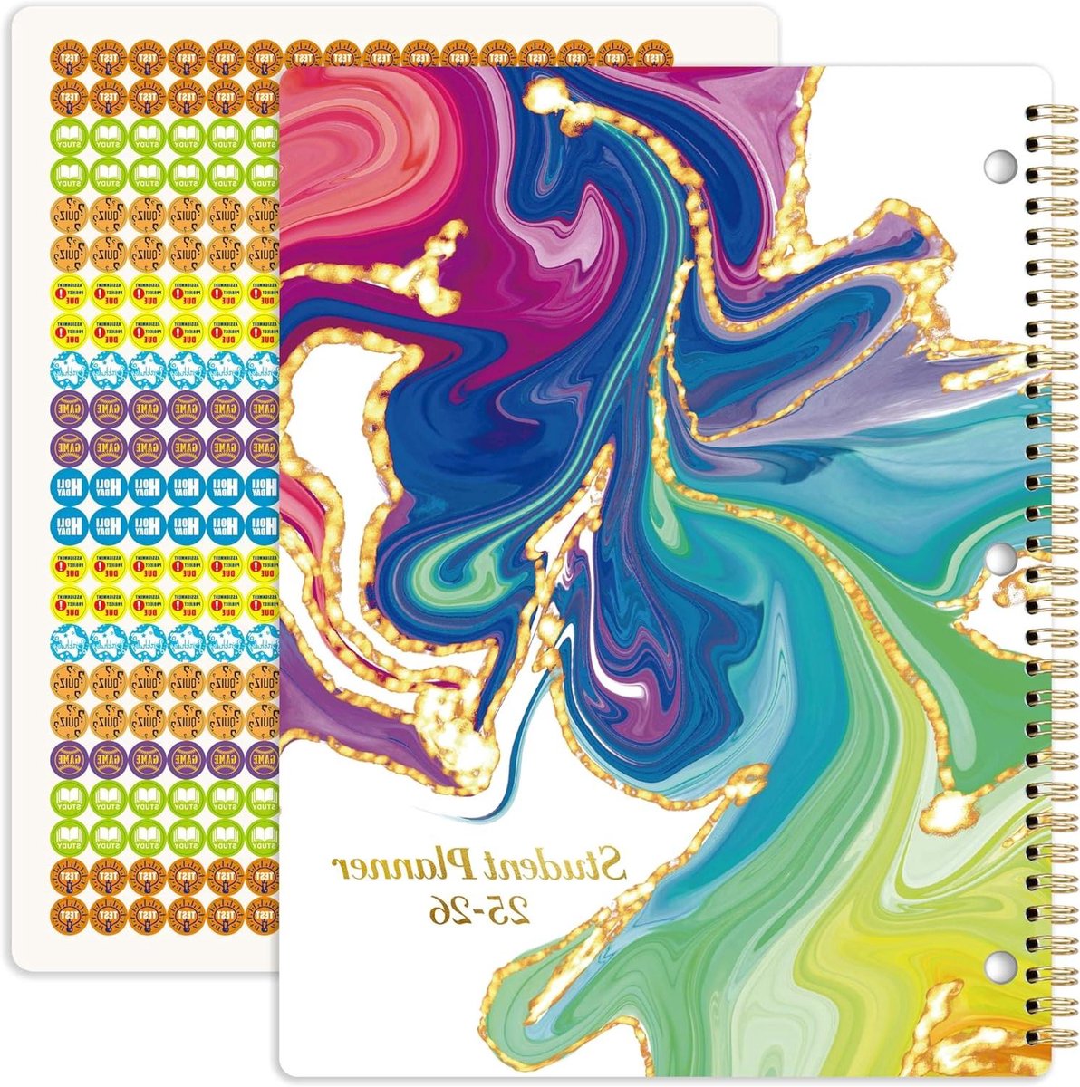Studentenplanner - Agenda School - Studie Plannen - Modeljaar 2023-2024 - 28 x 226 cm - Onbekend