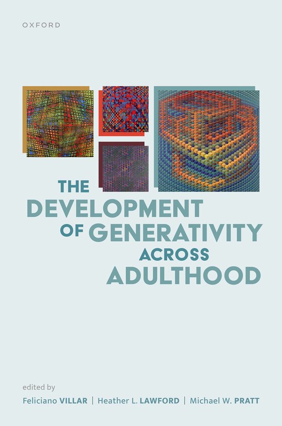 The Development of Generativity across Adulthood - cover