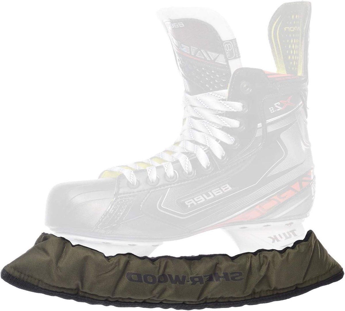 Schaatskousen Junior - Schaatsbeschermers - Veilig Transport - Elastische Band - 2 Stuks - Groen