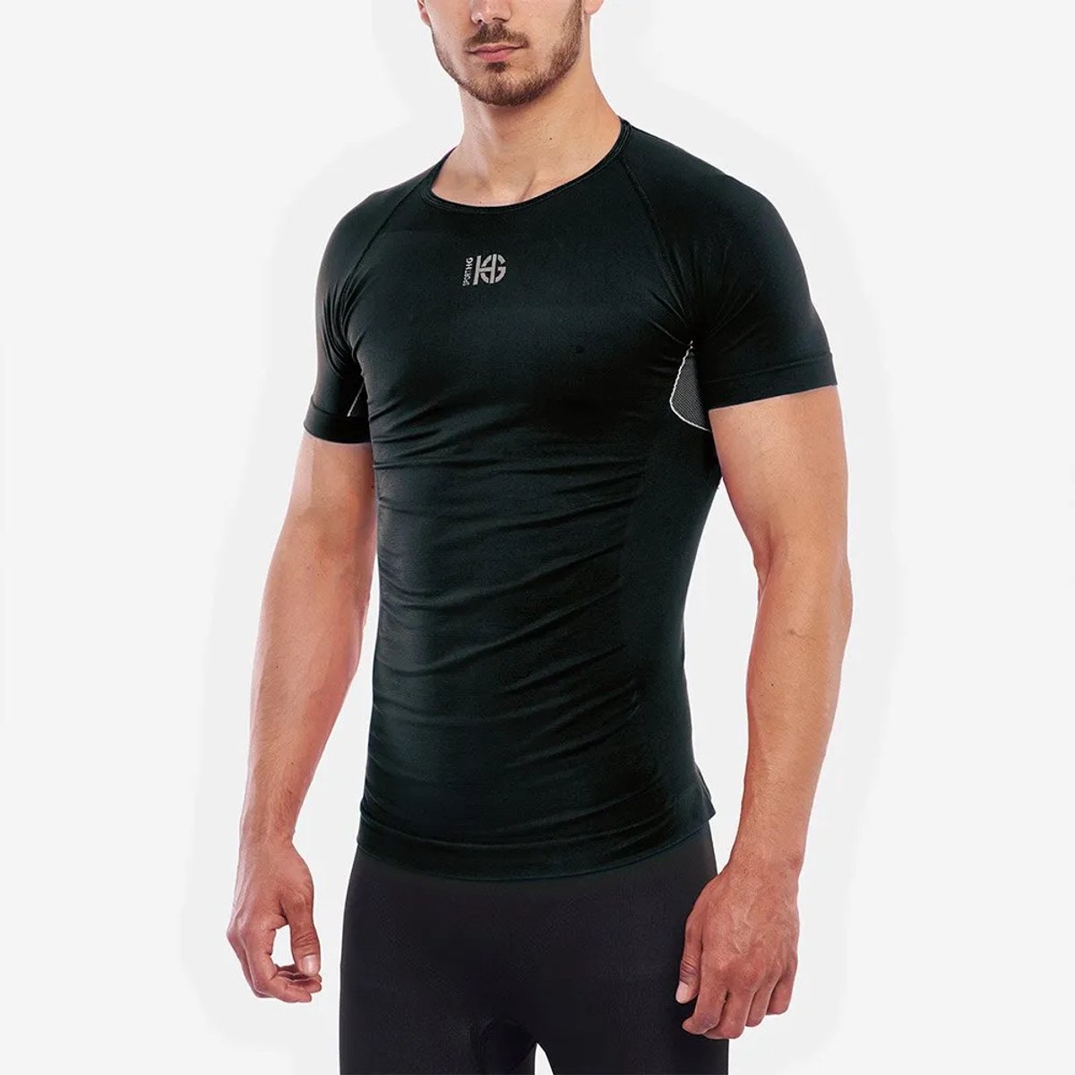 Sport Hg Eleven T-shirt Met Korte Mouwen Zwart M Man