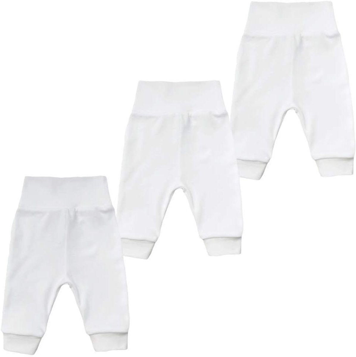 Babybroekjes - Broekjes voor baby - Dagelijks gebruik - 100% biologisch katoen - 3 stuks - Multicolor