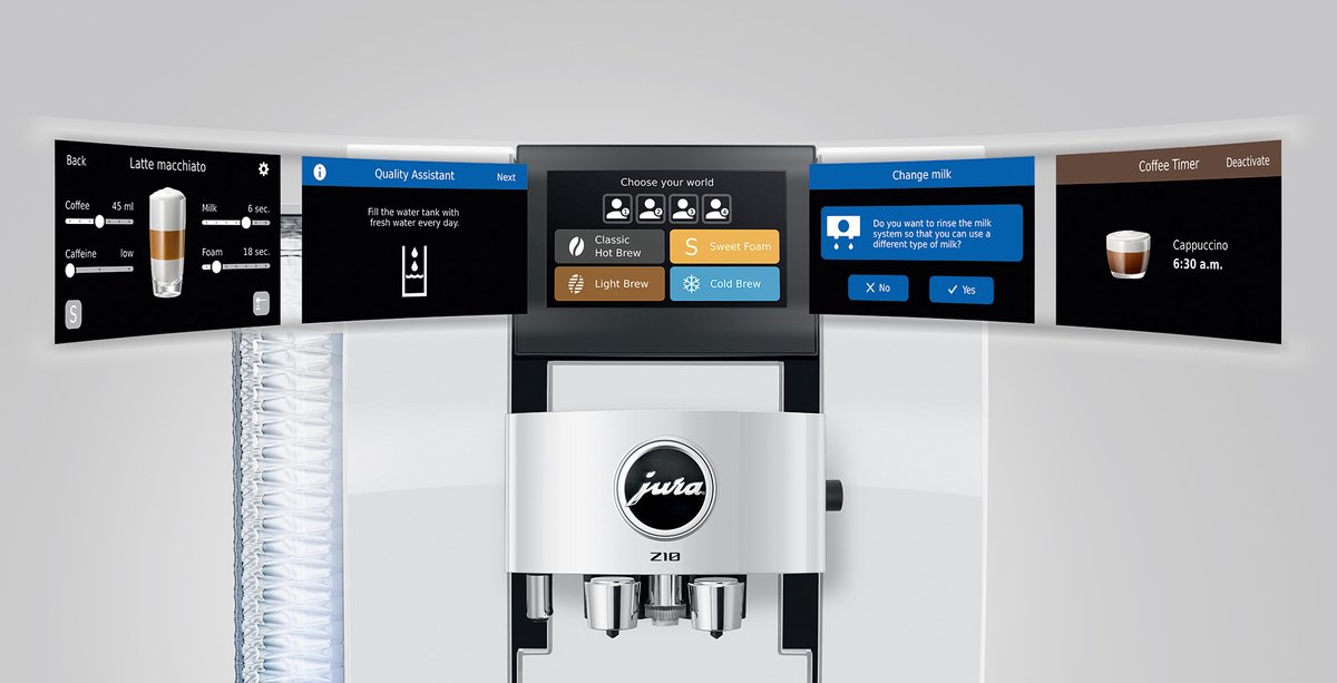 JURA Z10 Diamond White - 51 automatische koffiespecialiteiten thumbnail 5