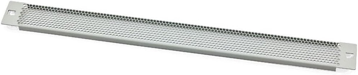 Blindplaat Rackmontage - Paneel Zwart - Serverkast Inrichten - Geperforeerd Ontwerp - 19 inch 1U - Zwart