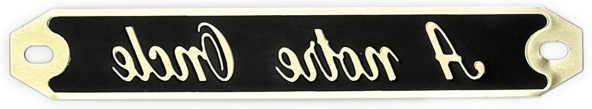 Grafbord, personaliseerbaar, opschrift voor grafbord, gepersonaliseerde gegraveerde plaat, personaliseerbaar grafbord (aan onze oom)