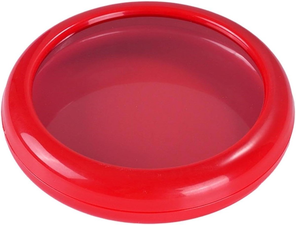 Fruit Bewaardozen - Koelkast Opslag - Voedsel Vers Houden - Luchtdichte Afdichting - 17.5cm Lengte - Rood