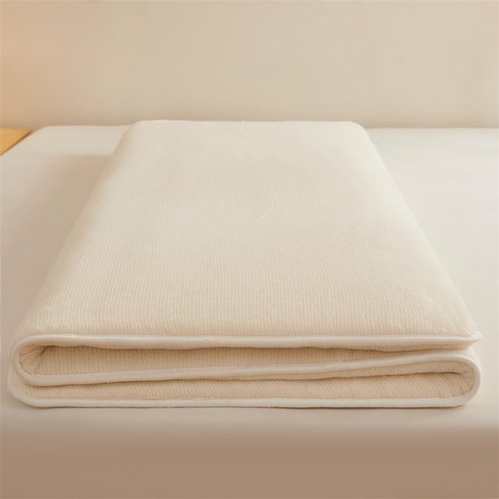 Japanse futonmatras - Oprolbare vloermat - Comfortabel slapen - Ademend katoen - 150 x 200 cm - Niet gespecificeerd — afbeelding 3