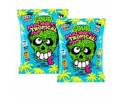 Sour Madness Tropical 2 Stuks