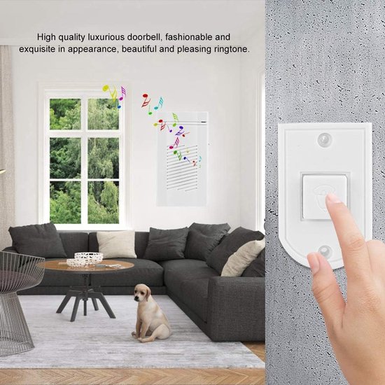 Wired Doorbell - Wandbell met Modern Design en Betrouwbare Prestaties — afbeelding 5